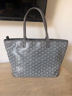 Goyard Artois PM Gray Tote Bag